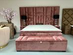 Luxe Velvet Boxspring Brussel Compleet 180x200cm NIEUW - NEW