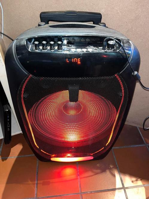 N-GEAR THE FLASH 1510 Bluetooth Karaoke Speaker met microfoo, Audio, Tv en Foto, Karaoke-apparatuur, Zo goed als nieuw, Luidspreker(s)