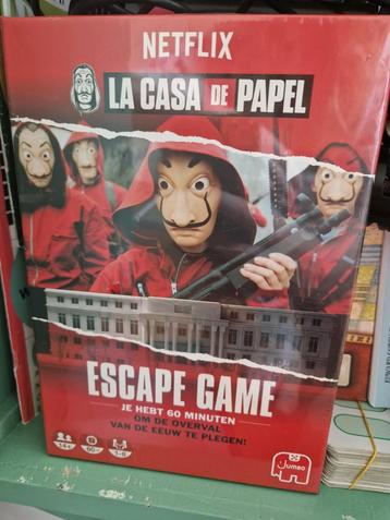 La Casa de Papel Escape Game beschikbaar voor biedingen