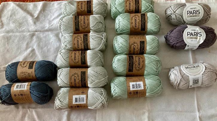 katoen, 16 knotten, catona van Scheepjes e.a., Hobby en Vrije tijd, Breien en Haken, Nieuw, Breien of Haken, Wol of Garen, Ophalen of Verzenden