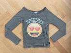 Coolcat emoji zwart wit shirt 146-152 saturday night!, Meisje, Coolcat, Ophalen of Verzenden, Zo goed als nieuw