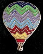Ballon pin- met zig zag strepen-emaille, Verzenden, Nieuw, Transport, Speldje of Pin