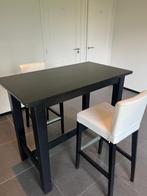 hoge tafel met 2 krukken, Zo goed als nieuw, Ophalen