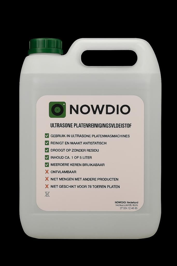Ultrasone Platenreinigings Vloeistof NOWDIO UVP-02, Audio, Tv en Foto, Overige Audio, Tv en Foto, Nieuw, Ophalen of Verzenden