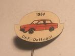Metalen DAF DAFFODILL AUTOMODEL Speld (Rood/Wit/Zwart)., Verzenden, Zo goed als nieuw, Transport, Speldje of Pin