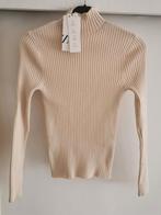 ZARA ribtrui met opstaande kraag mt. S/M, Kleding | Dames, Truien en Vesten, Verzenden, Nieuw, Maat 36 (S), Zara