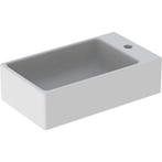 Geberit Diedro fontein 40x23cm kraangat rechts wit, Ophalen of Verzenden, Nieuw, Toilet
