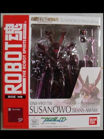 Gundam 00 -- Robot Damashii Susanowo Trans-AM beschikbaar voor biedingen