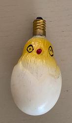 Vintage kerstlamp paaskip werkt ! Kerst lampje christmas, Ophalen of Verzenden, Zo goed als nieuw