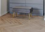 Fluwelen bank met opbergruimte Pavlina  37x80cm grijs poef, Ophalen of Verzenden, Zo goed als nieuw, Rechthoekig, 125 cm of meer