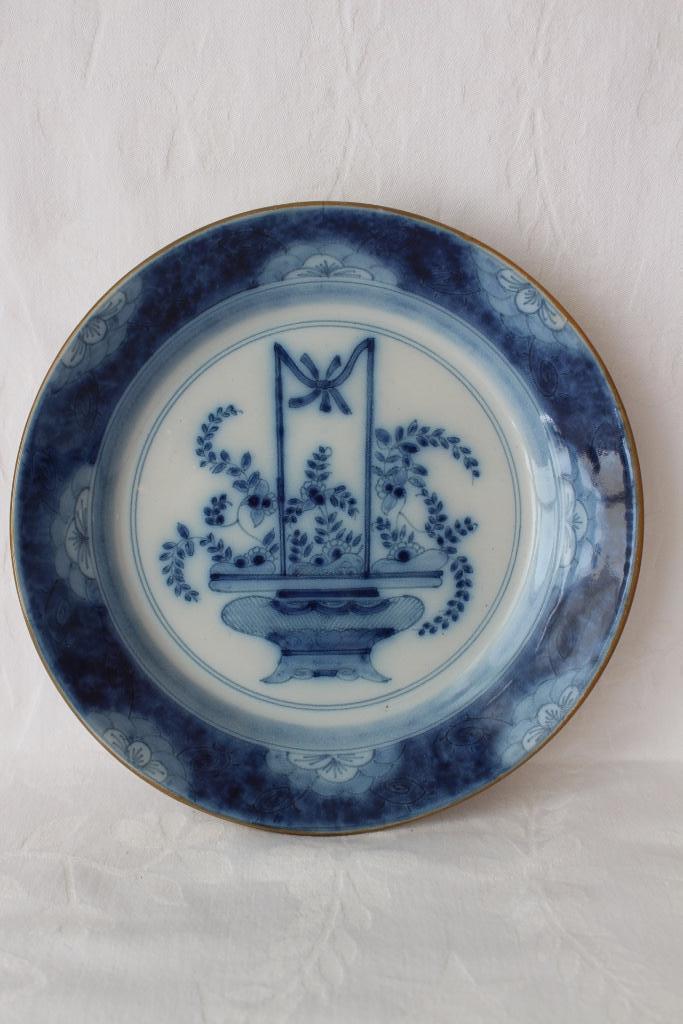 Antiek Makkum Tichelaar chinoiserie bord 1930-1940, Antiek en Kunst, Antiek | Keramiek en Aardewerk, Ophalen of Verzenden