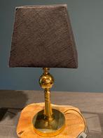 Messing schemerlamp, Ophalen of Verzenden, Zo goed als nieuw, Minder dan 50 cm