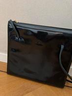 Zwarte laktas merk Zamponi, Ophalen of Verzenden, Zo goed als nieuw, Zwart, Handtas