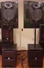 PA SET, DB TECHNOLOGIES SUB15D, LEM AVALON 12A, Subwoofer, Zo goed als nieuw, 120 watt of meer, Ophalen