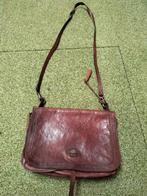 Schoudertas The Bridge leer vintage, Sieraden, Tassen en Uiterlijk, Overige merken, Gebruikt, Bruin, Ophalen of Verzenden