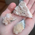 Stilbiet clusters mineralen / edelstenen verzameling India, Ophalen of Verzenden