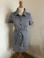 King Louie maat 38 gestreepte spijker jurk doorknoop 427, Kleding | Dames, Jurken, Maat 38/40 (M), Blauw, Ophalen of Verzenden