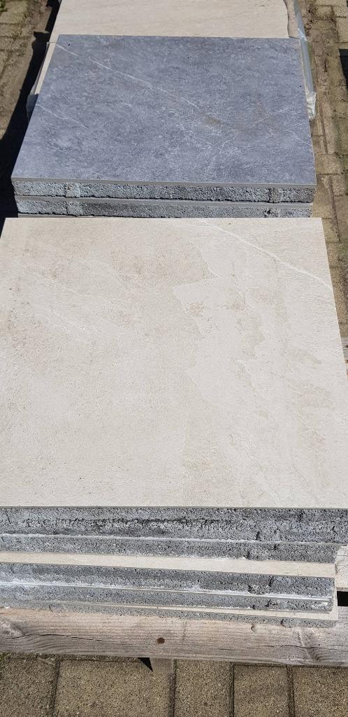 GeoCeramica restpartijen div kleuren en maten te koop, Tuin en Terras, Tegels en Klinkers, Nieuw, Terrastegels, Keramiek, Ophalen