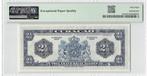 Curacao 2½ Gulden 1942 Unc Specimen PMG 58 EPQ, Ophalen of Verzenden, Noord-Amerika, Los biljet