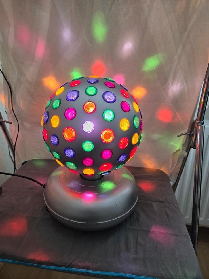 Discobal lamp, Huis en Inrichting, Lampen | Hanglampen, Gebruikt, Minder dan 50 cm, Kunststof, Ophalen