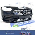 (W247) H247 GLA AMG LINE VOORBUMPER ZWART COMPLEET + DIAMOND, Gebruikt, Voor, Mercedes-Benz, Ophalen of Verzenden