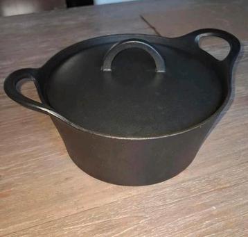 Hackman 25 dutchoven braadpan gietijzer  goede staat beschikbaar voor biedingen