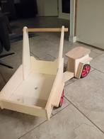 Houten Loopfiets met Bak, Ophalen of Verzenden, Zo goed als nieuw, Loopfiets