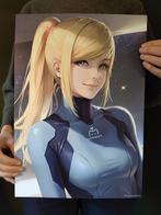 Samus Aran print game poster, Ophalen of Verzenden, Nieuw