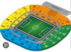 2x Feyenoord - Heerenveen (afspreken bij het stadion) Vak W, Tickets en Kaartjes, Twee personen