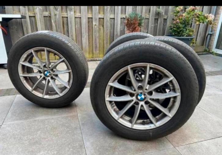 BMW X3 velgen met zomerbanden, Auto-onderdelen, Banden en Velgen, Zomerbanden, 17 inch, 235 mm, Ophalen of Verzenden