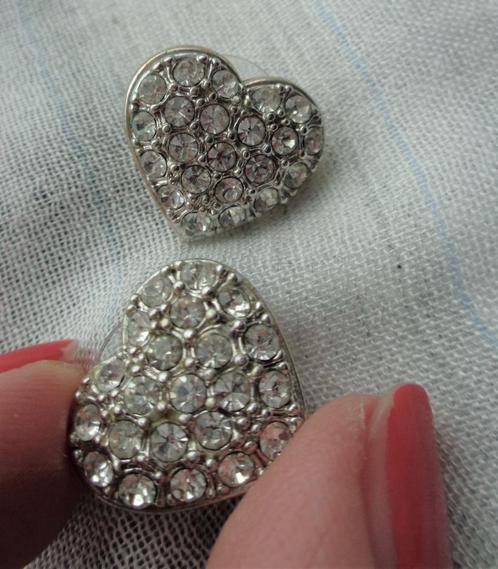 Cabouchon kristallen 18K goud vergulde oorbellen, hart, NEW, Sieraden, Tassen en Uiterlijk, Oorbellen, Nieuw, Knopjes of Stekers