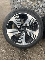 21 inch Audi E-Tron Origineel 5x112 + Hankook winter 6mm Q7, Ophalen, Gebruikt, 265 mm, Banden en Velgen