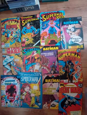 Vintage comics strips batman superman star wars  beschikbaar voor biedingen