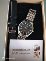 Nieuwe MW meyewatch herenhorloge met wisselbare band, Ophalen of Verzenden, Nieuw, Overige merken
