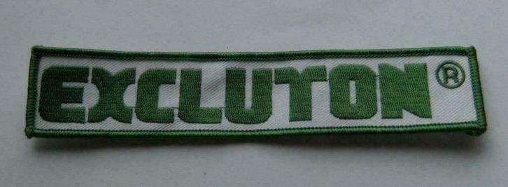 Excluton patch badge opnaai embleem, Verzamelen, Automerken, Motoren en Formule 1, Nieuw, Motoren, Ophalen of Verzenden