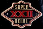 Super XXII bowl pin, Verzamelen, Verzenden, Nieuw, Sport, Speldje of Pin