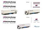 Vrachtauto decal 1:50 Heisterkamp transport Oldenzaal, Hobby en Vrije tijd, Modelauto's | 1:50, Nieuw, Overige merken, Bus of Vrachtwagen