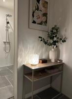 Beige Action Sidetable - Veenendaal, Huis en Inrichting, Tafels | Bijzettafels, Ophalen, Minder dan 45 cm, Minder dan 55 cm, Zo goed als nieuw