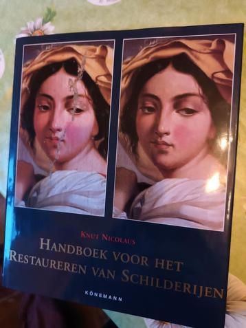 Handboek restaureren schilderijen kunst konemann craquelle   beschikbaar voor biedingen
