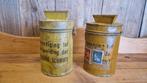 2 antieke collectebussen. Collecte heilige schrift, Ophalen of Verzenden, Gebruikt, Overige