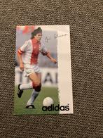 GROTERE GLANZENDE RECLAME FOTOKAART JARI LITMANEN AJAX, Verzamelen, Verzenden, Zo goed als nieuw, Ajax, Spelerskaart