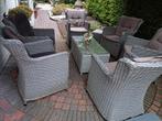 Intenso Milano loungeset. Wicker., Tuin en Terras, Tuinsets en Loungesets, Ophalen of Verzenden, Gebruikt, Wicker, Hocker