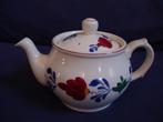Boerenbont theepotje Petrus Regout, Antiek en Kunst, Antiek | Servies los, Ophalen of Verzenden