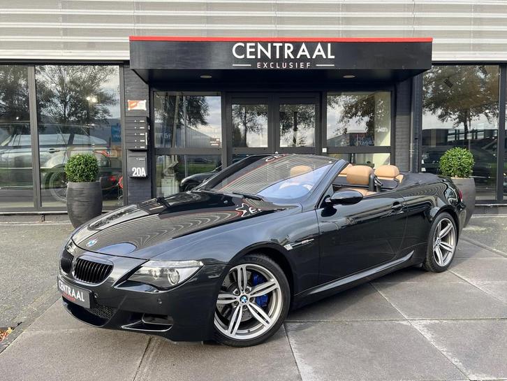 BMW 6-serie Cabrio M6|Head-Up|Memory|Keyless|Pdc|Leder|Stoel, Auto's, BMW, Bedrijf, Te koop, 6-Serie, ABS, Airbags, Airconditioning