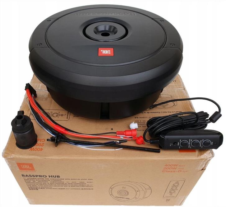 JBL BassPro HUB actieve reservewiel subwoofer, Auto diversen, Autospeakers, Nieuw, Ophalen of Verzenden