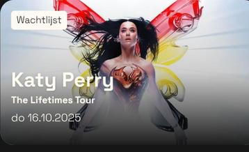 Te koop.  2 tickets Katy Perry Antwerpen beschikbaar voor biedingen