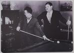 Laurel and Hardy poolen biljart reclamebord van metaal deco