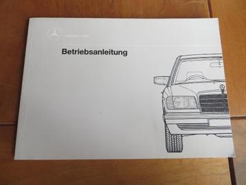 Instructieboek Mercedes 420SE/L/SEC 500SE/L/SEC 560SE/L/SEC  beschikbaar voor biedingen
