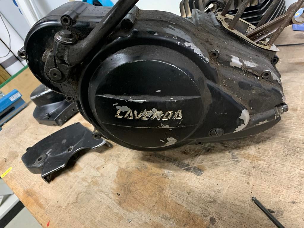 Laverda/zundappmoterblok 125cc, Fietsen en Brommers, Brommeronderdelen | Zundapp, Ophalen of Verzenden, Blok