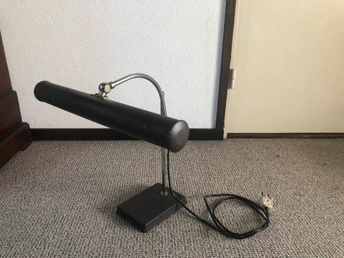 Pianolamp vintage (jaren 60), Huis en Inrichting, Lampen | Tafellampen, Gebruikt, Minder dan 50 cm, Metaal, Ophalen